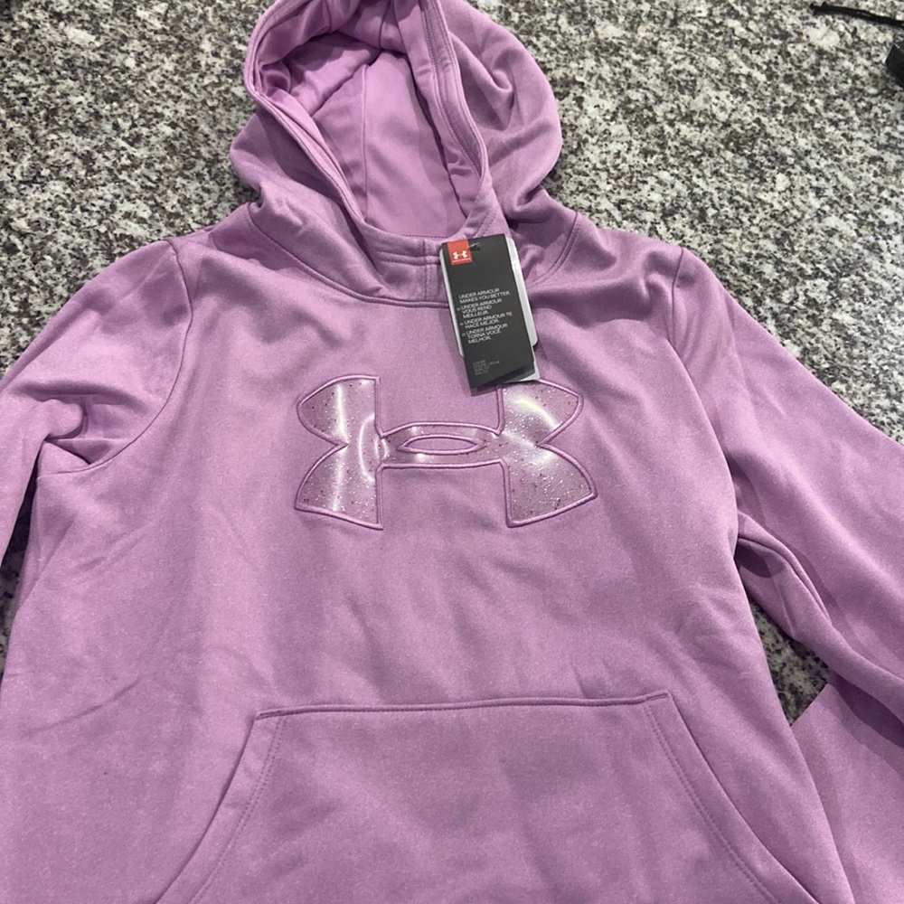 Under armour hoodie , size medium